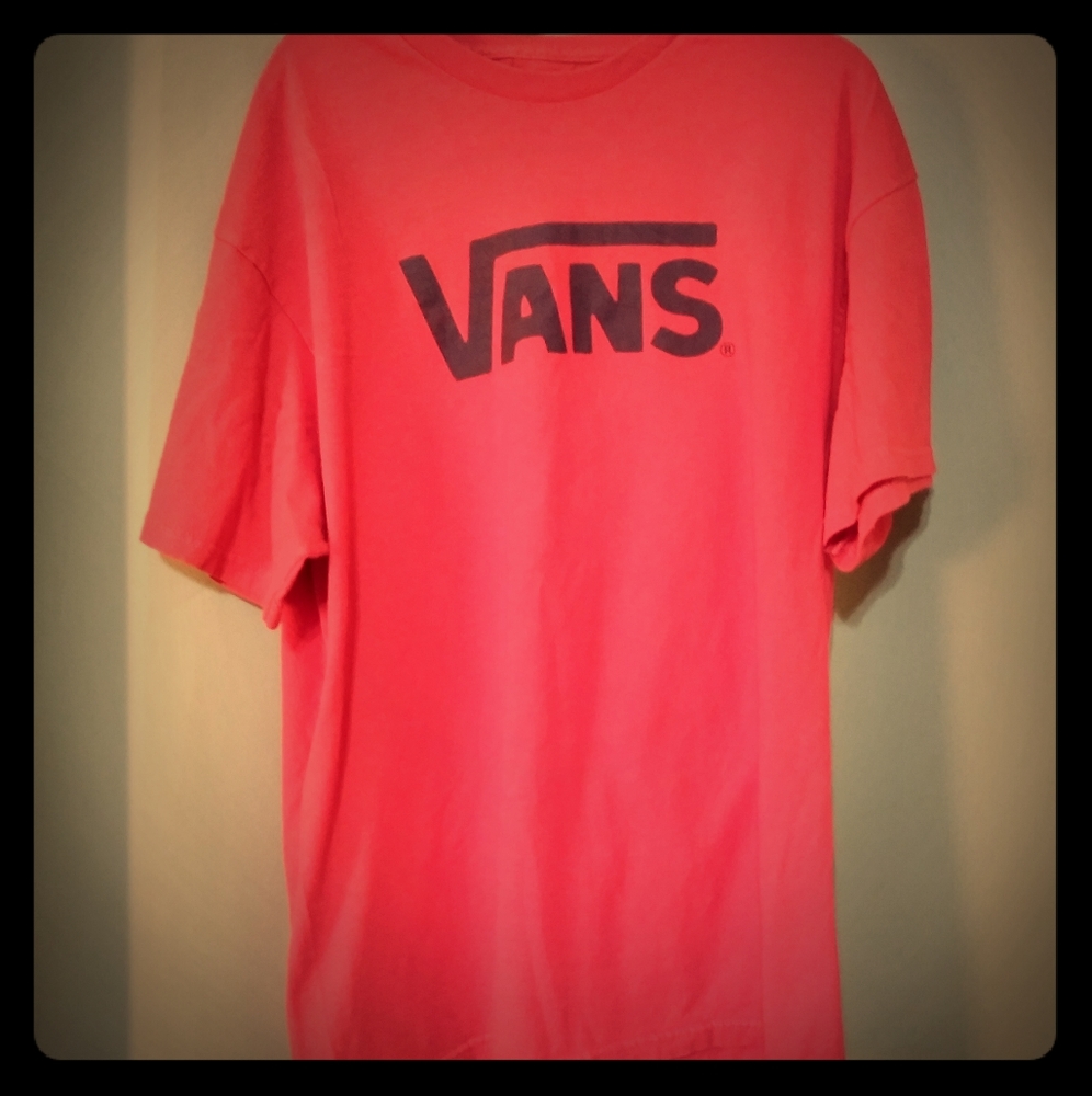 Vans Red logo graphicsT-shirt